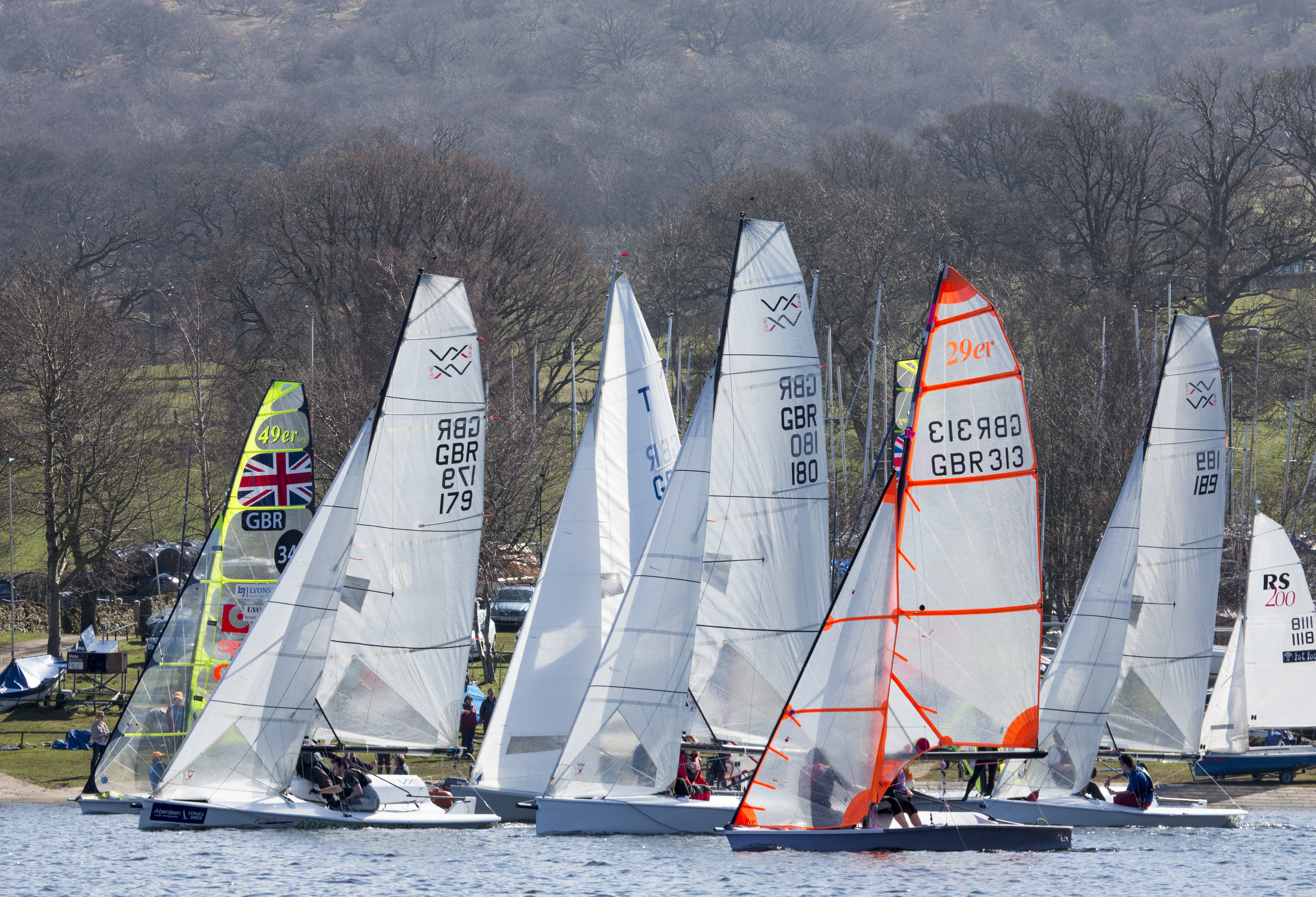 Sailing photography by Tim Olin